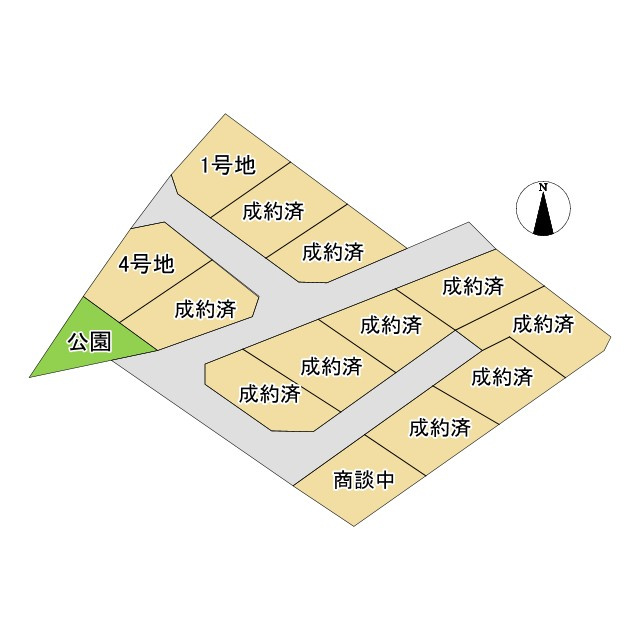 津市芸濃町椋本 売土地【全13区画】の土地図