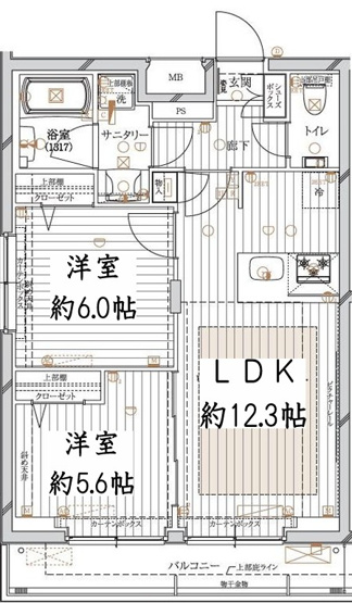 【間取り】 | レガリス馬込パークサイド