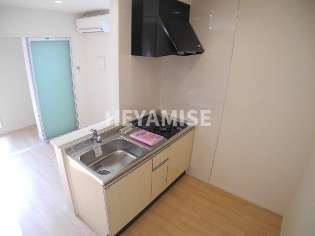 グランドソレイユ栄田のキッチン|※室内画像は別号室のもの