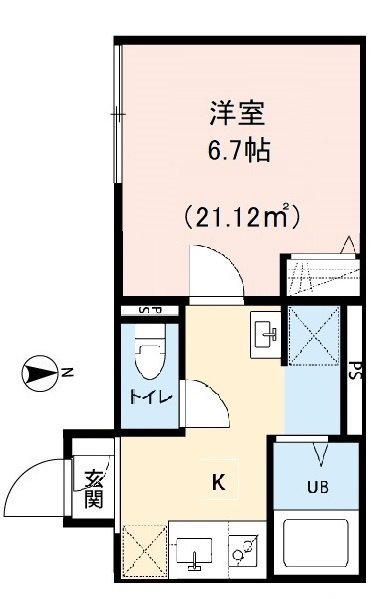 ルテナント西新井の間取り