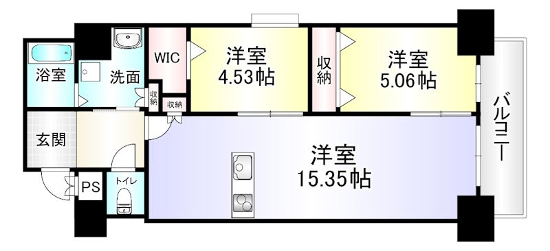 スマート大手町の間取り