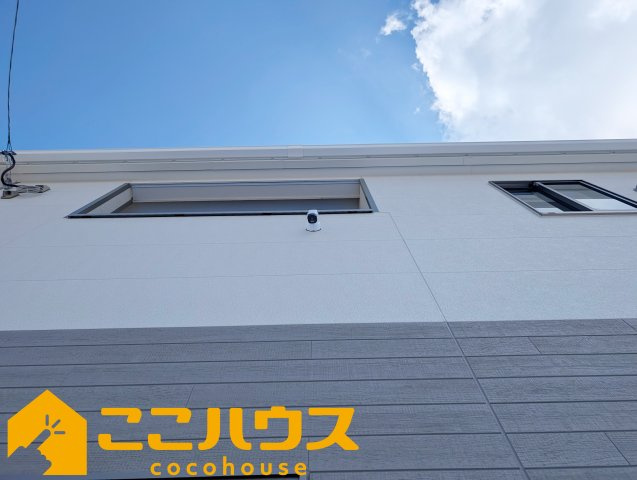 糸満市照屋第３　クレイドルガーデン　新築戸建て　全４棟　4号棟の防犯設備|防犯カメラ
