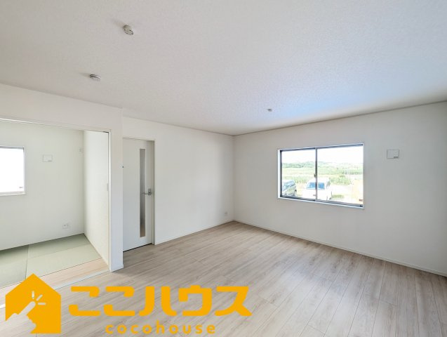 糸満市照屋第３　クレイドルガーデン　新築戸建て　全４棟　4号棟の居間・リビング|LDK15.8帖