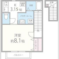 【間取り】 | クローバーヒルズ | 間取り図です