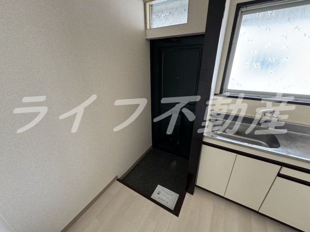 稲田大発マンションの玄関|落ち着いた玄関です