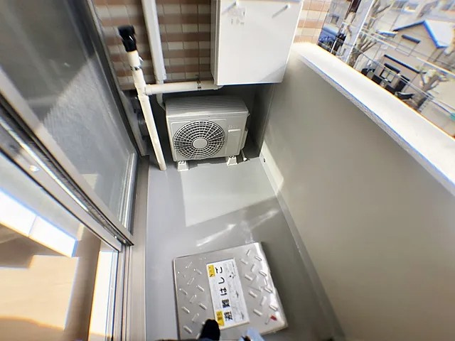 神戸市中央区宮本通３丁目の賃貸マンションのバルコニー