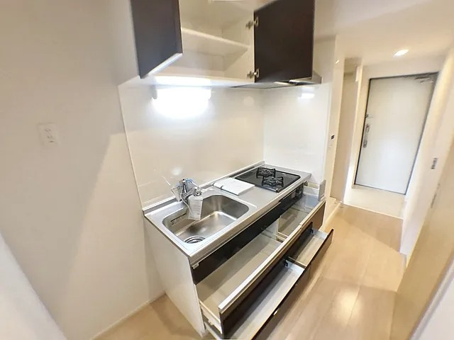 神戸市中央区宮本通３丁目の賃貸マンションのキッチン