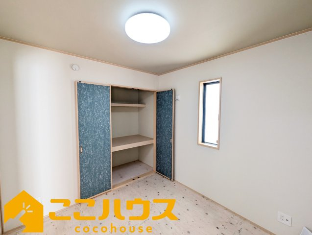 宜野湾市伊佐3丁目289番　ハートフルタウン　新築戸建て　全2棟　A号棟の和室|和室4.5帖