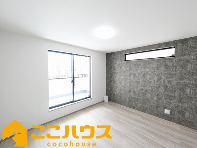 宜野湾市伊佐3丁目289番　ハートフルタウン　新築戸建て　全2棟　A号棟の寝室|寝室7.75帖