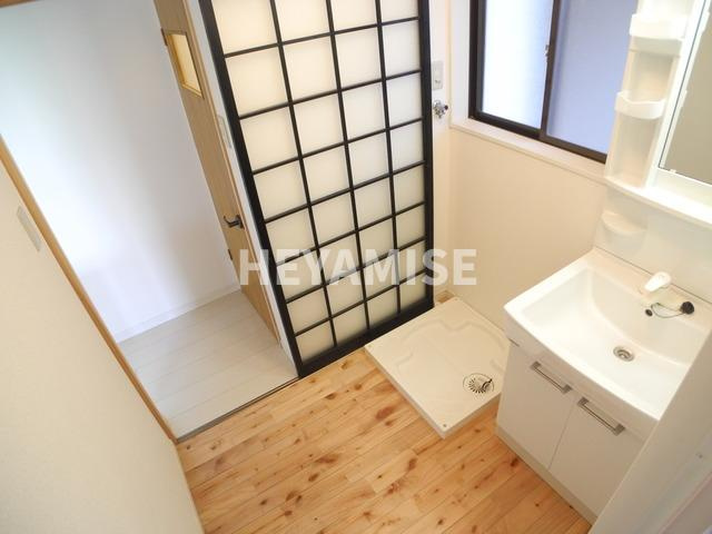 田崎マンションの洗面所