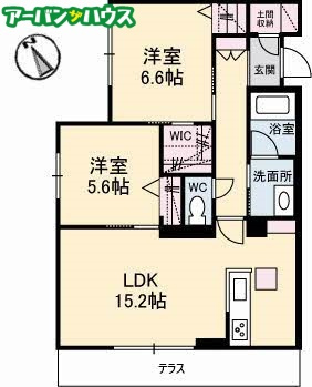 リルーエの間取り