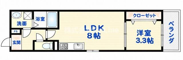 【間取り】 | グローハイツ若江