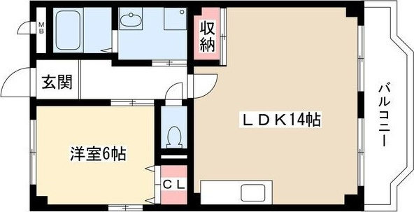 メゾンドールの間取り