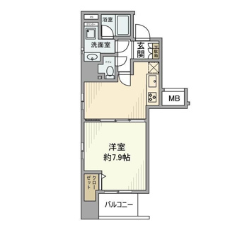 【間取り】 | ヴェルステージ秋葉原Ⅱ | 間取りです。