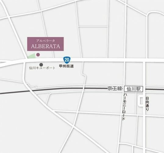 【地図】 | ＡＬＢＥＲＡＴＡ