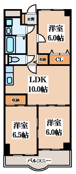 【間取り】 | センターロイヤル