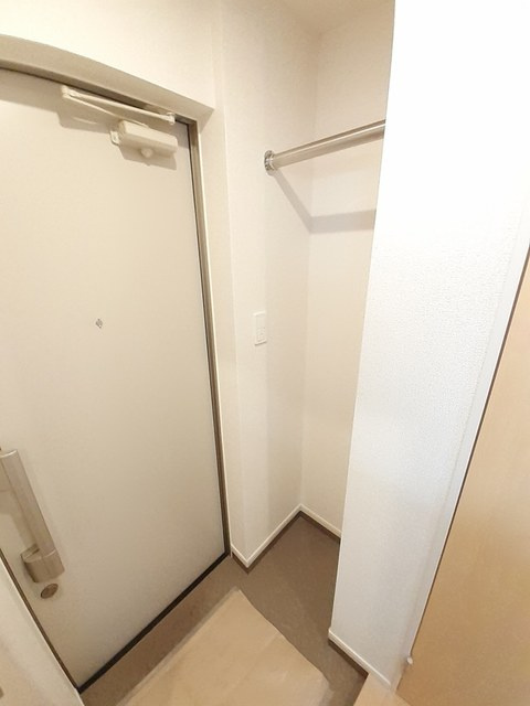 ゆったりとした玄関です