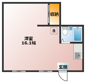 【間取り】 | サンライズマンション