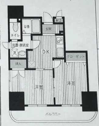 ファーストクラス伊勢佐木町の間取り