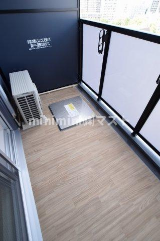 スワンズシティ大阪城北詰のバルコニー