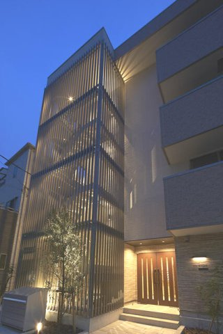 ラヴィエント北千住の外観