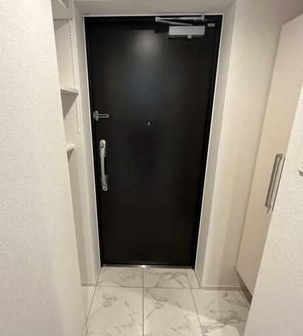 ベルシード北綾瀬の玄関