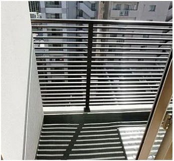 ヴェルト新宿夏目坂のバルコニー