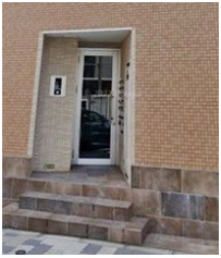 ｂ’ＣＡＳＡ　Ｏｔａｋｅｂａｓｈｉ　Ａｖｅ．のエントランス
