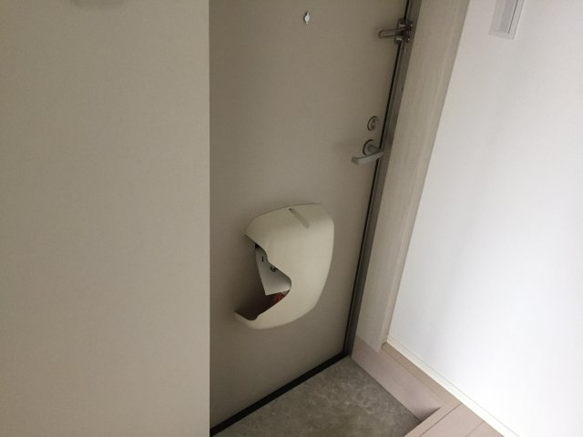 スカイソレイユの玄関