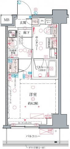 クレヴィスタ綾瀬の間取り