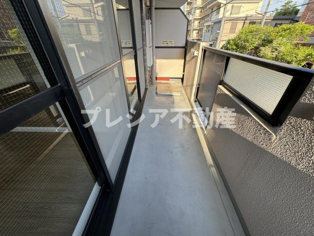 福寿荘弐番館のバルコニー
