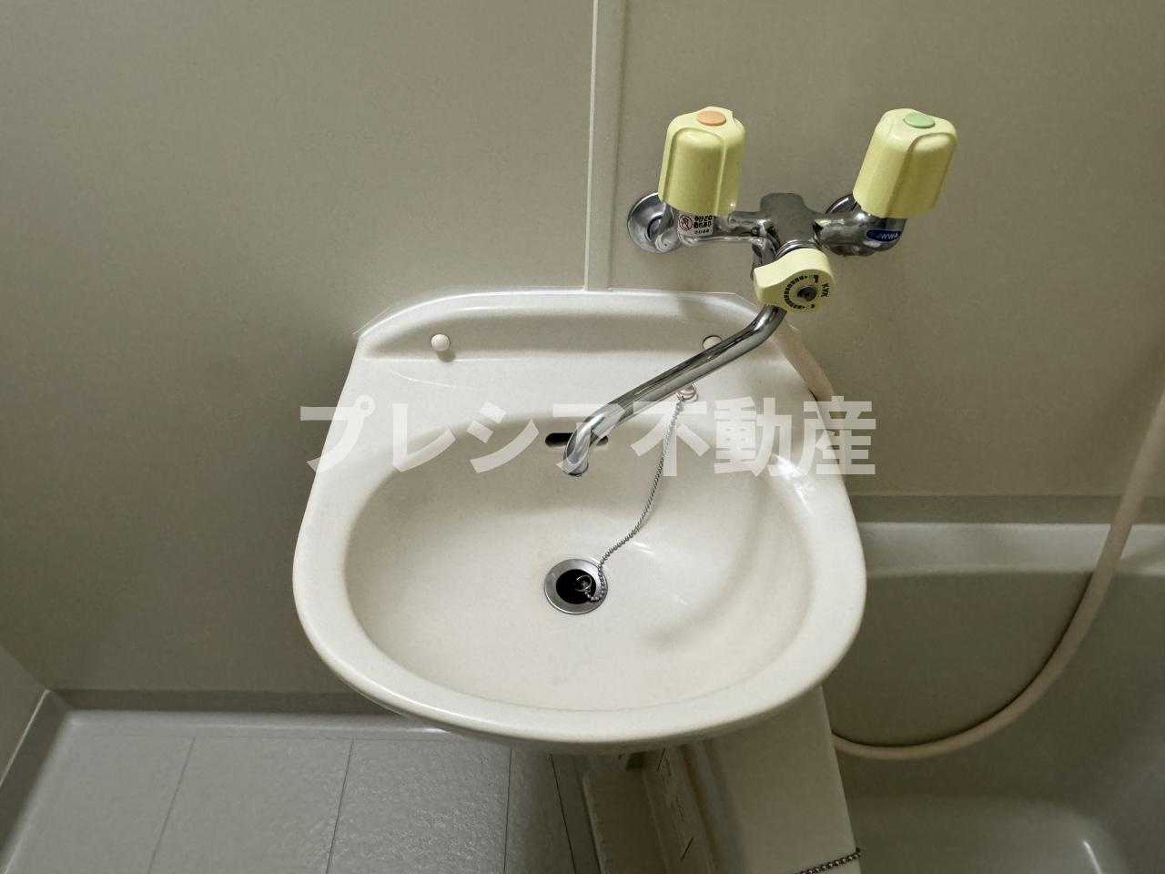 福寿荘弐番館の洗面所
