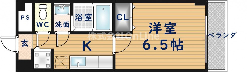リバーサイド金岡五番館の間取り