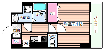 【間取り】 | サニーレジデンス吉野Ⅱ