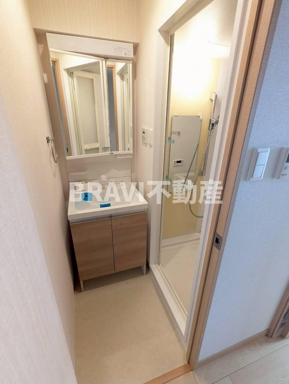 ドルチェヴィータ北浜　BRAVI不動産の洗面所
