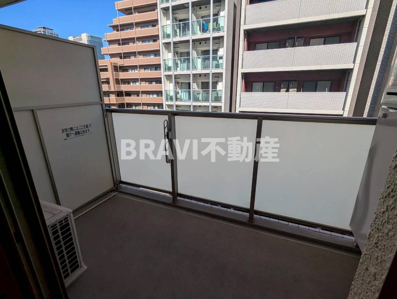 ドルチェヴィータ北浜　BRAVI不動産のバルコニー