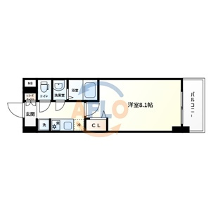 D.Clarest玉造の間取り|D.Clarest玉造　間取り
