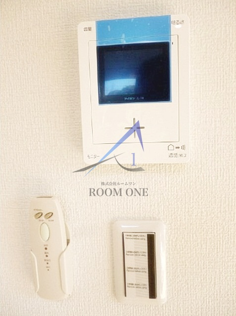 アムール悠のセキュリティ|モニター付きインターホンです。