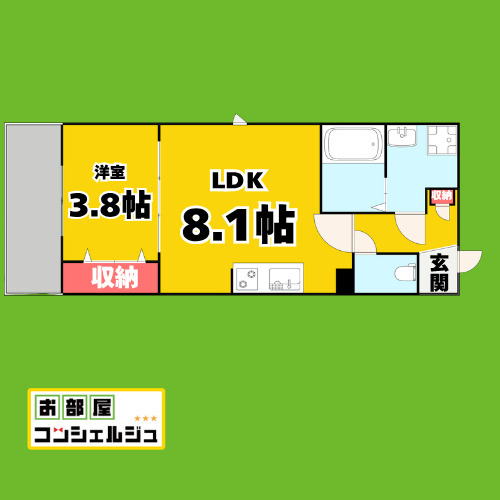 (仮称)ジーメゾン本星崎の間取り