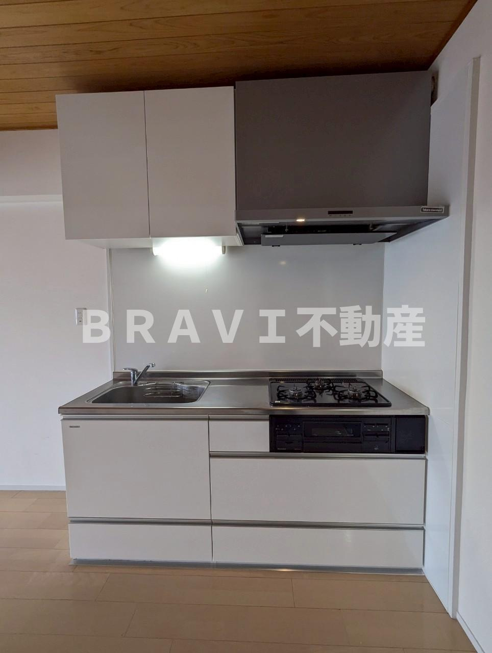 布亀マンションのキッチン|※リフォーム中のため参考の写真です