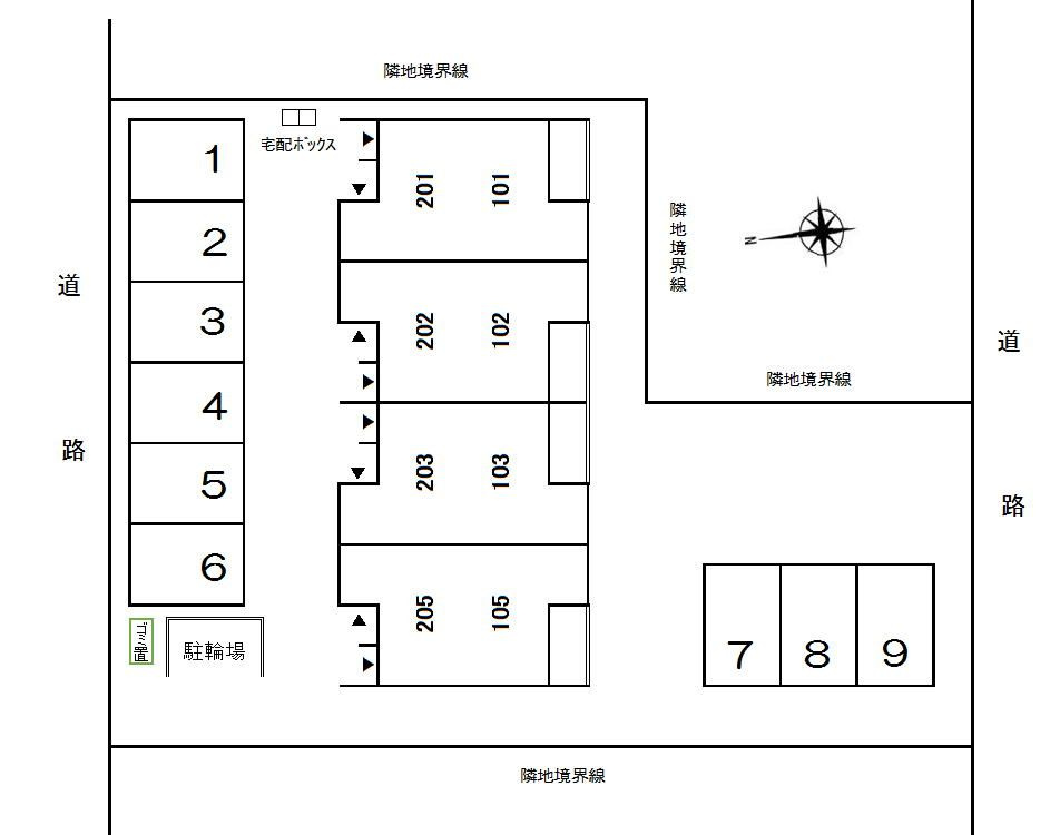 ソフィア　令の区画図