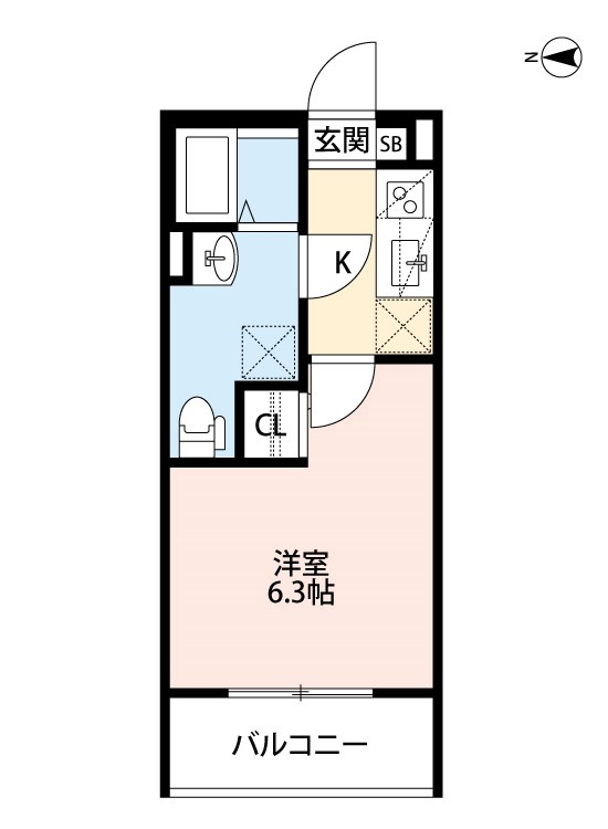 Blue Mountainの間取り