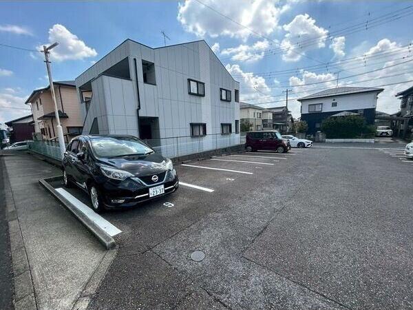 エクセレンス上野の駐車場