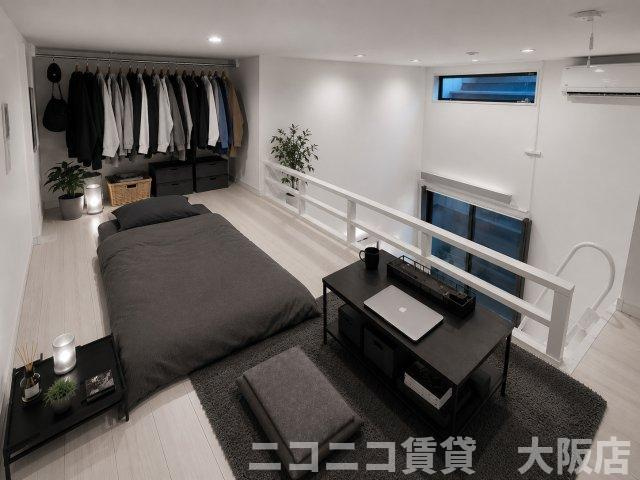 大阪市生野区林寺５丁目のアパートの内装|CG画像です。家具家電付きではありません