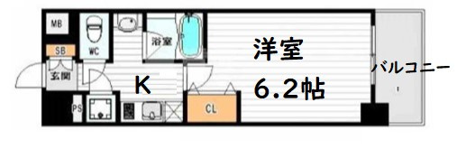 【間取り】 | ジュネーゼグラン京町堀