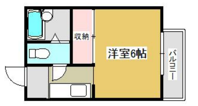 ヒューマンハイツⅠの間取り