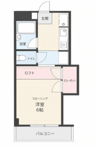 スカイコートの間取り