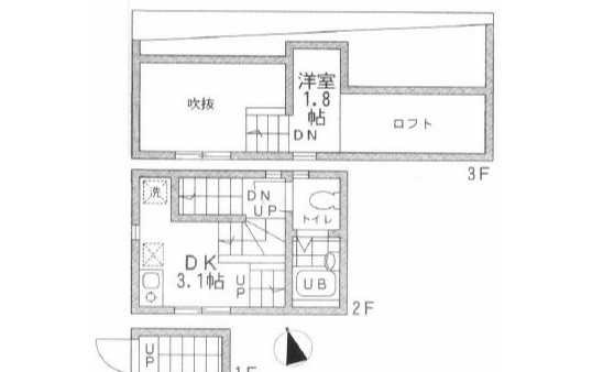 【間取り】 | ヴィラ仲六郷