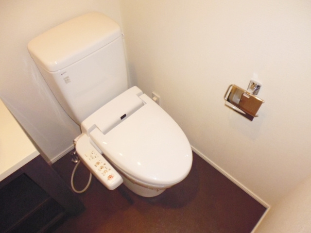 ラグジュアリーアパートメント赤羽西＃０２のトイレ|洗浄・温水便座付きのトイレです。