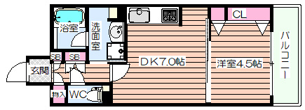 【間取り】 | アルグラッド野田駅前
